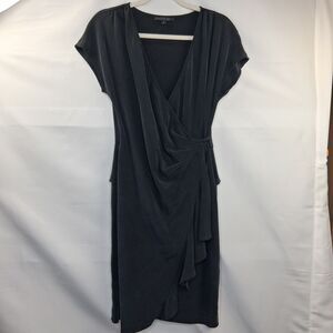 Lafayette 148 New York Designer Women’s Dress Faux Wrap Size 6